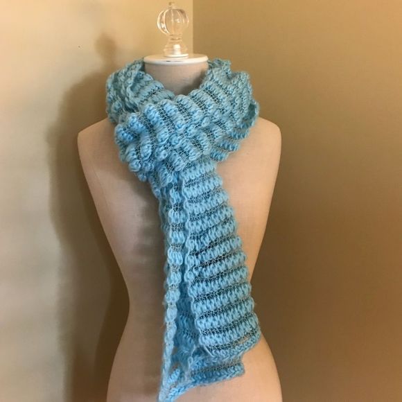 [Lane Bryant] Blue Scarf - Picture 1 of 3